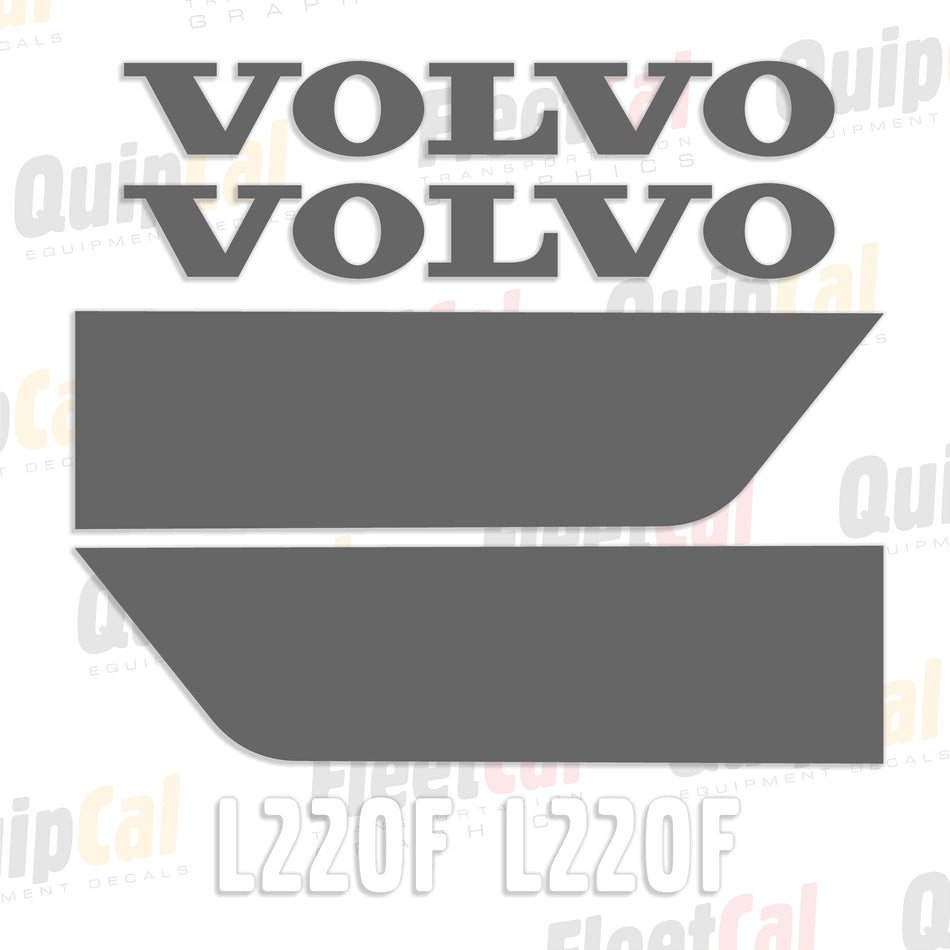 Volvo Wheel Loader Decals