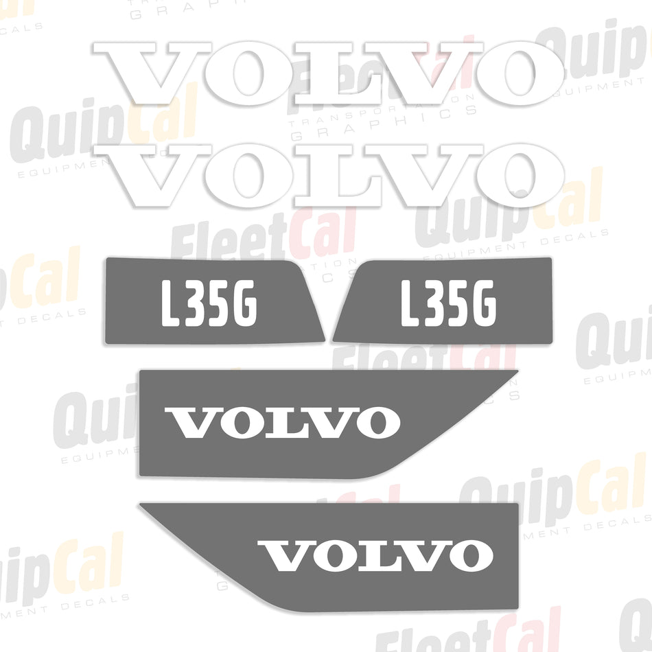 Volvo Wheel Loader Decals