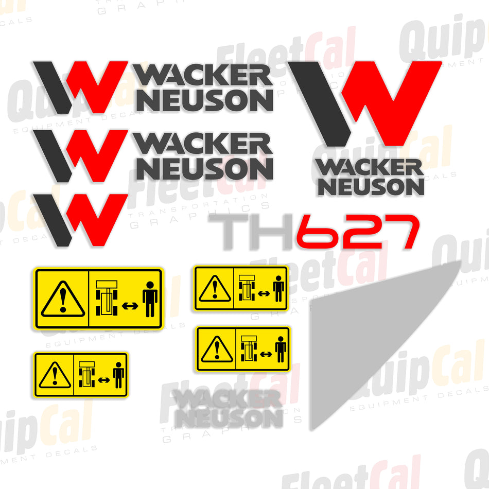 Juego de calcomanías para marcar compactadores Rammax P33-22 HMR
