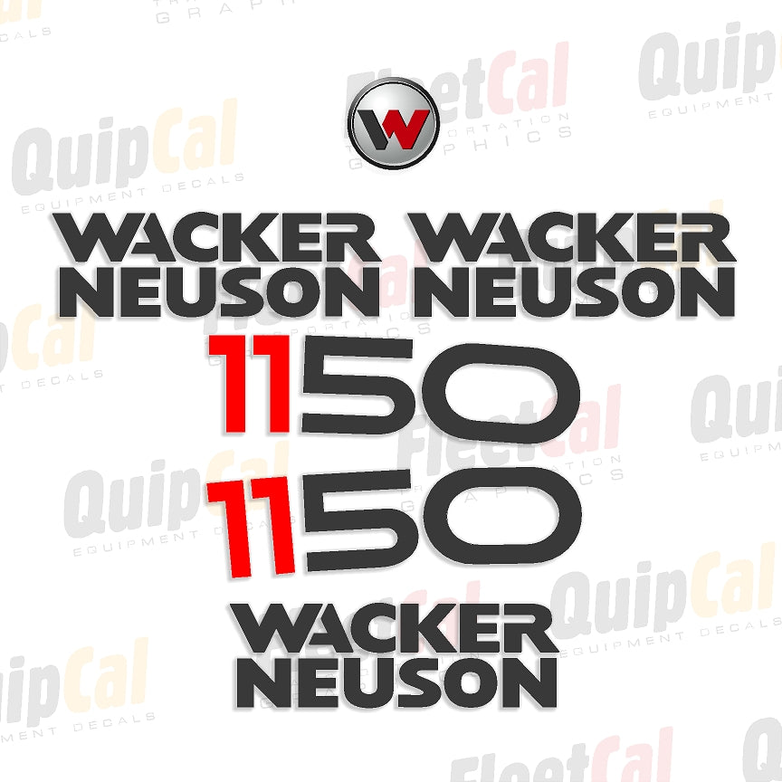 Wacker Neuson Wheel Loader Decals