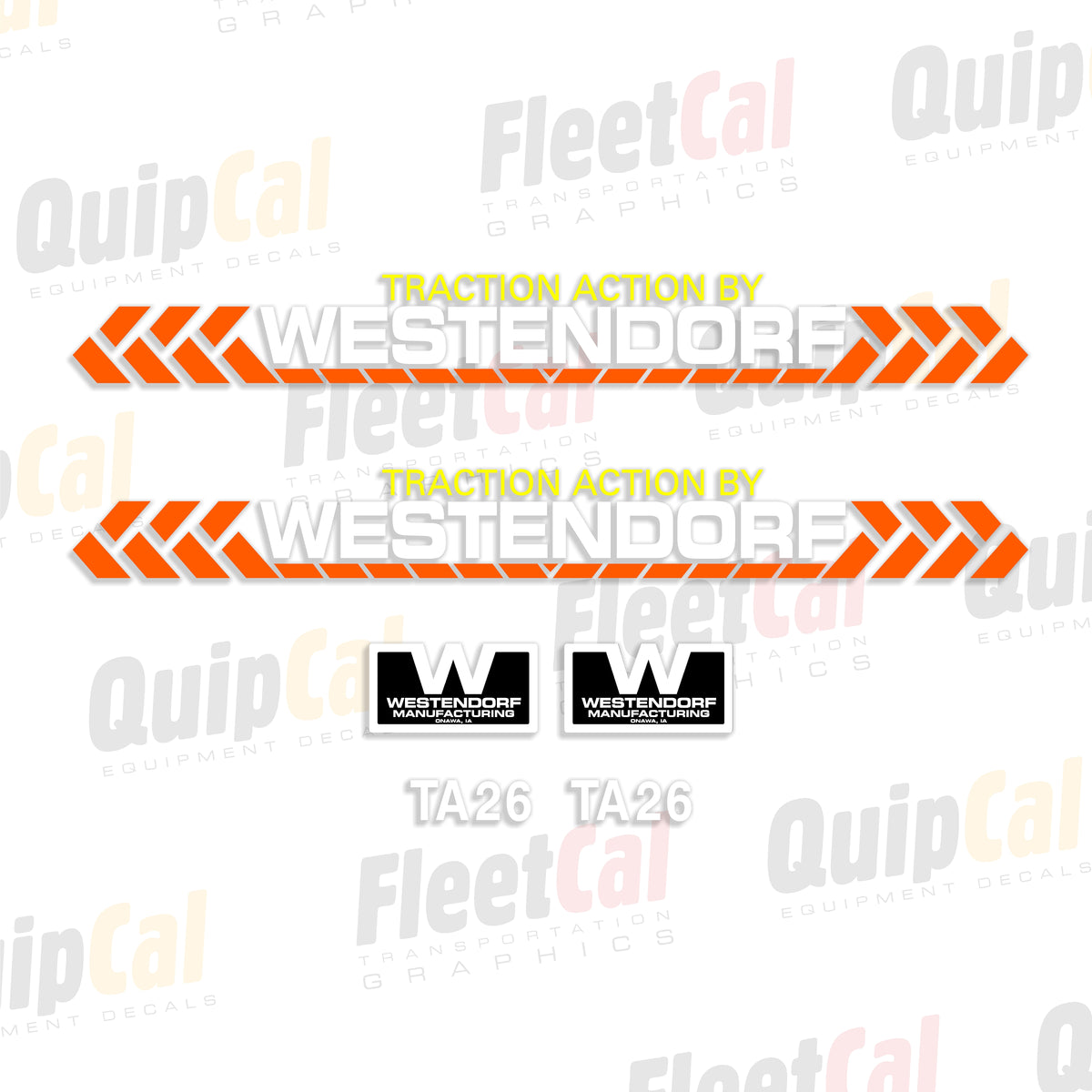 Westendorf Front Loader Decals