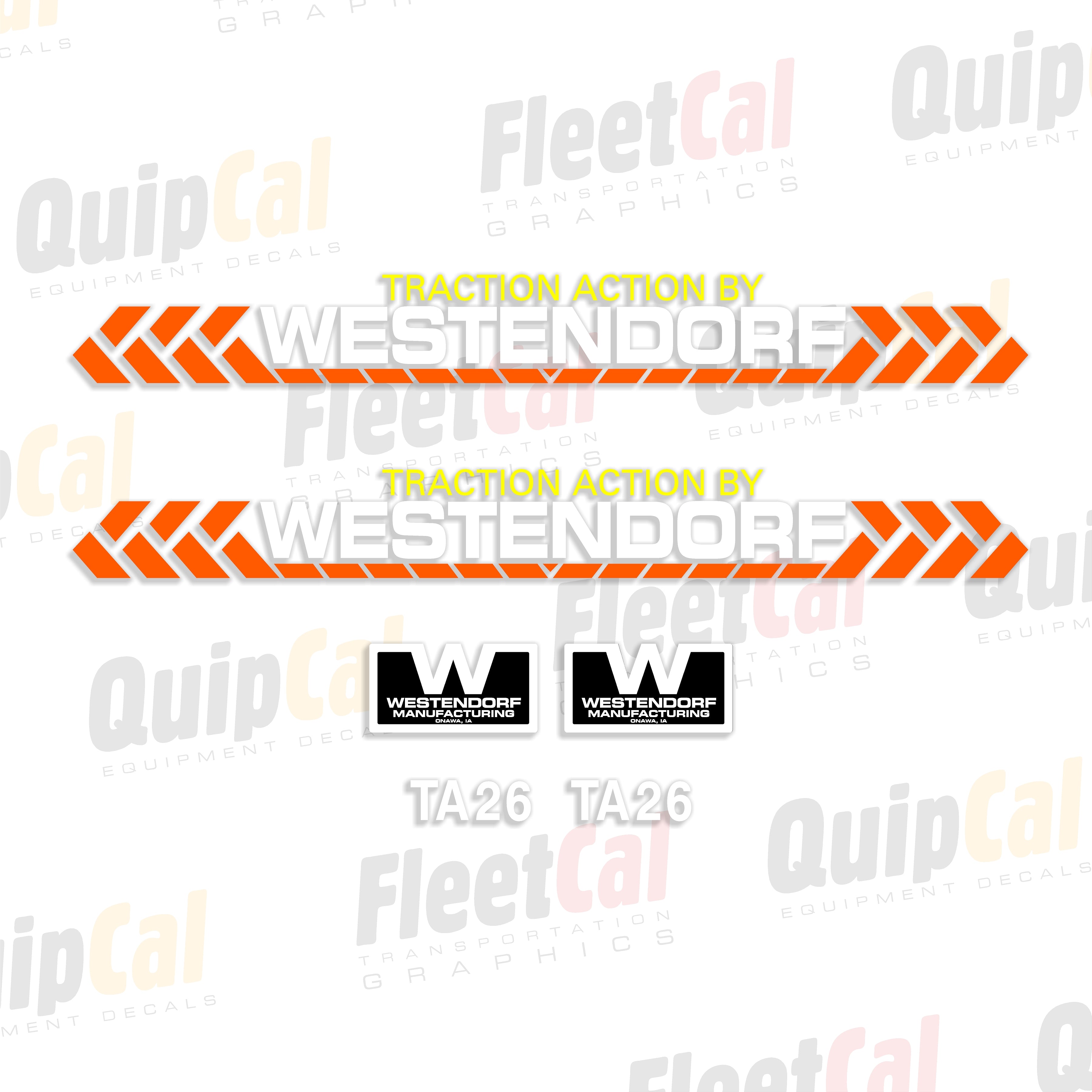 Westendorf Front Loader Decals