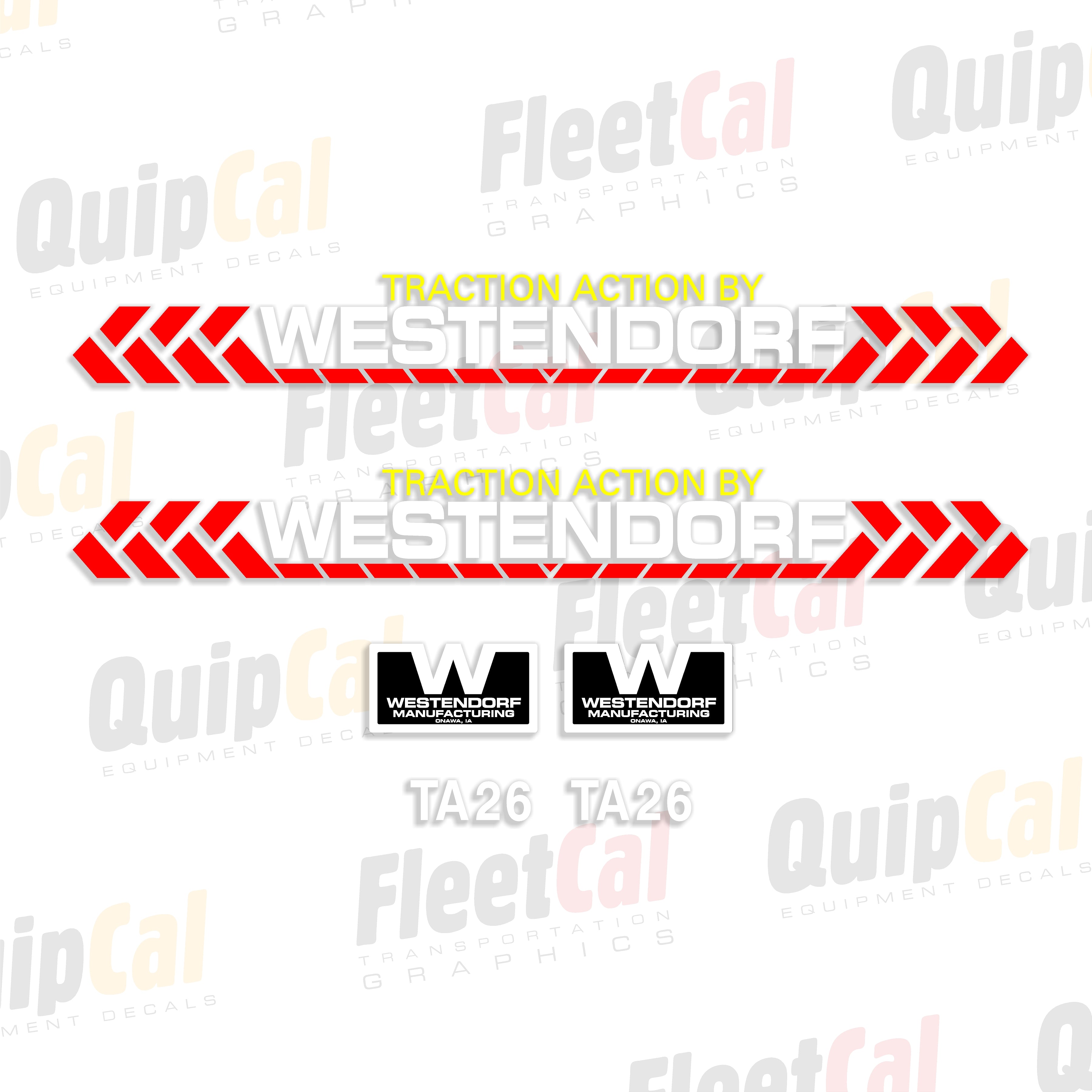 Westendorf Front Loader Decals
