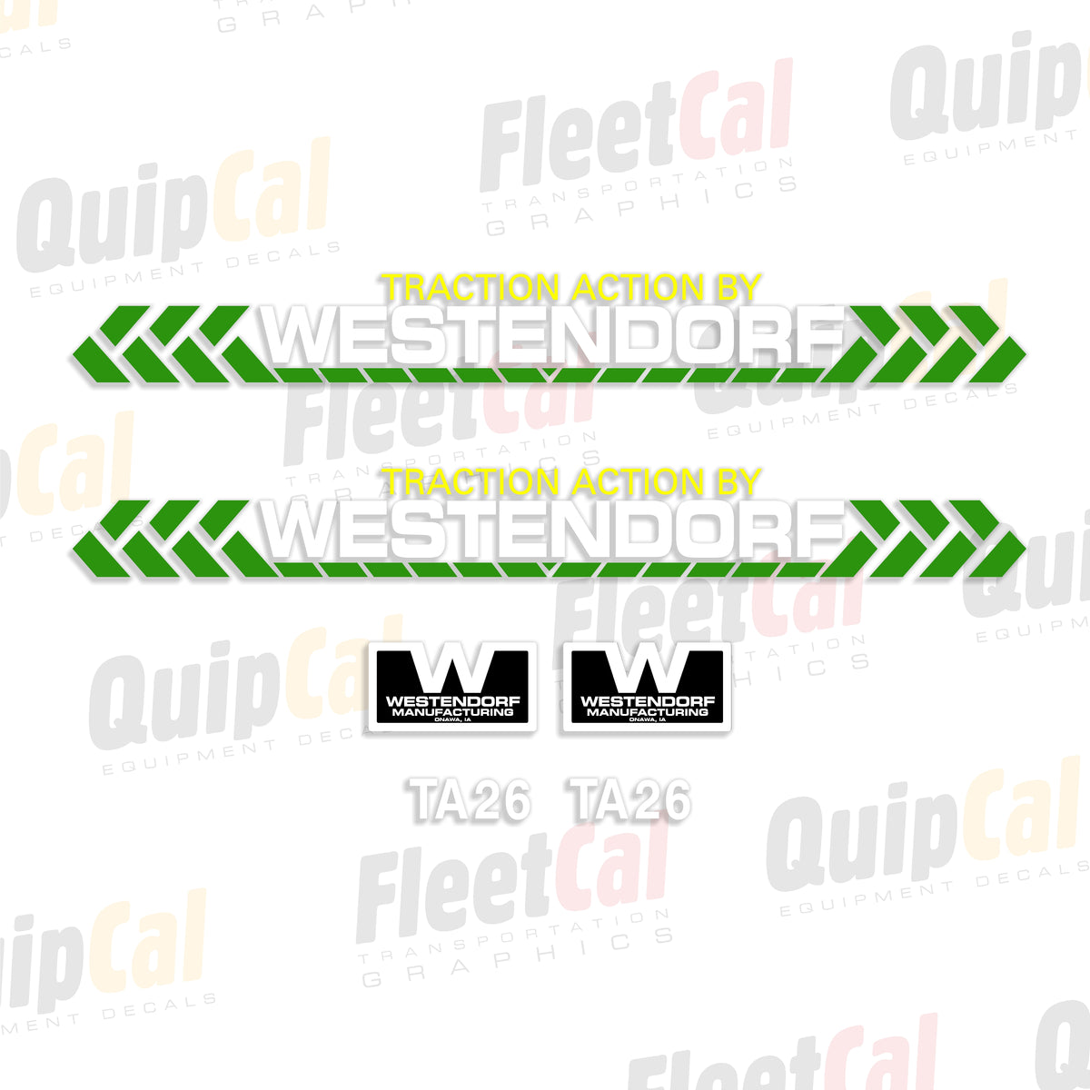 Westendorf Front Loader Decals