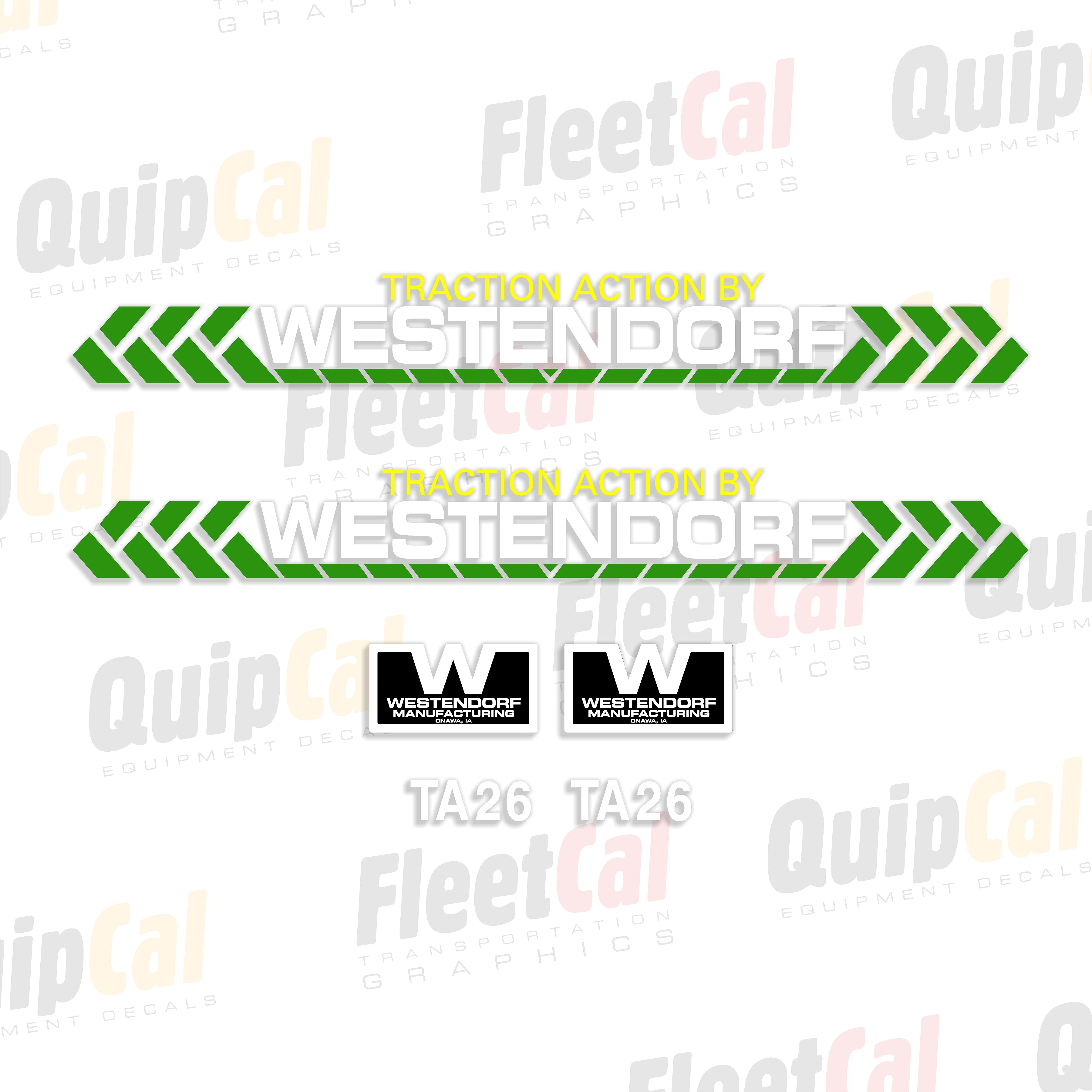 Westendorf Front Loader Decals