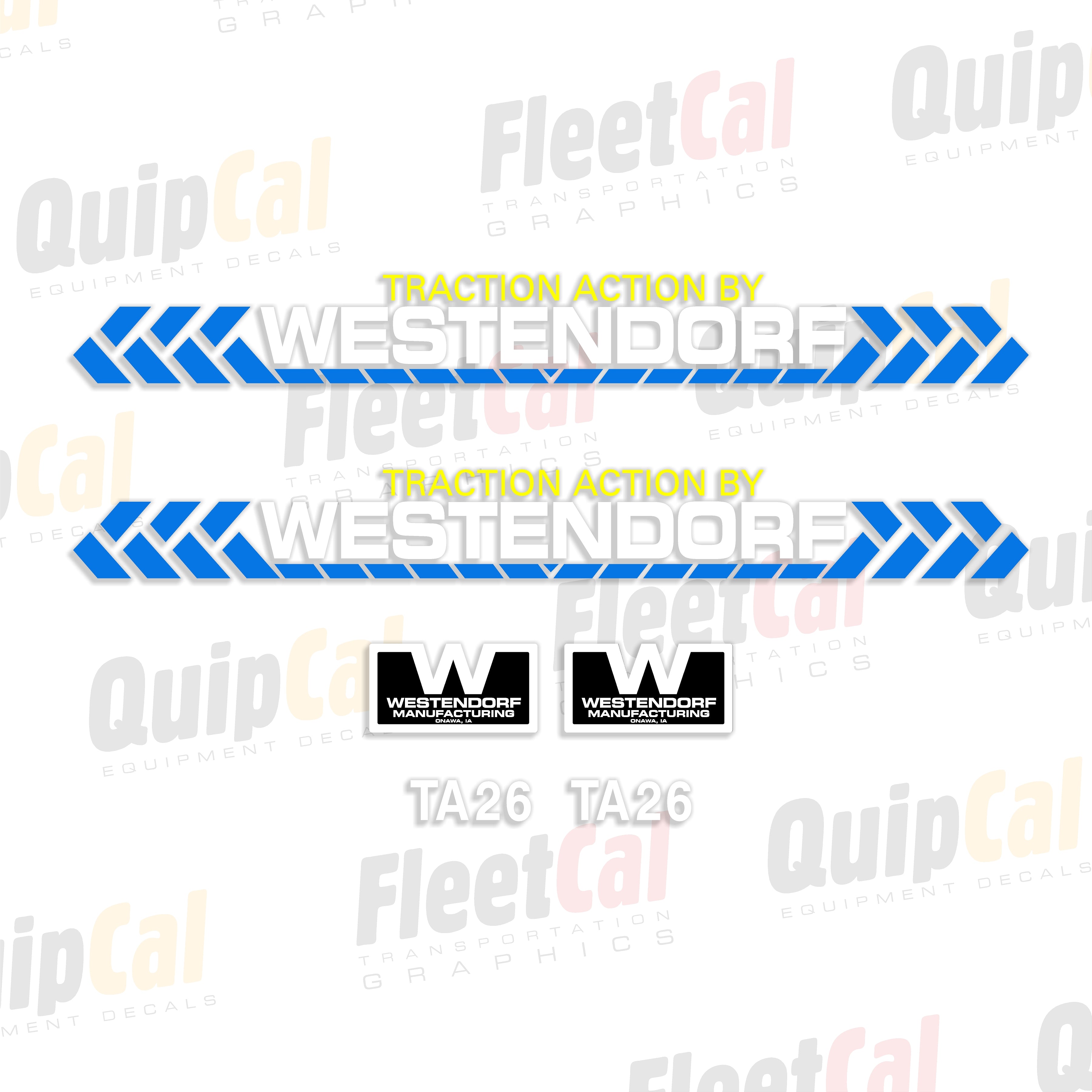 Westendorf Front Loader Decals