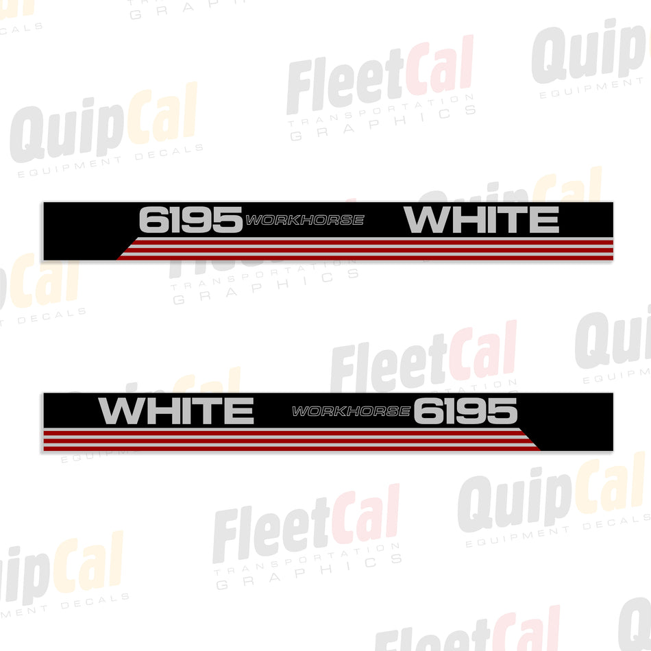 Juego de calcomanías para marcar grúas FMC Link-Belt LS-108B