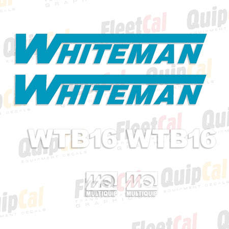 Whiteman Concrete Buggy Decals