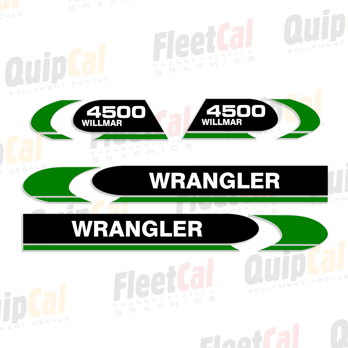 Loading.. Decal Willmar Wrangler 4500 Wheel Loader Marking Decal Set – Truck and ...
