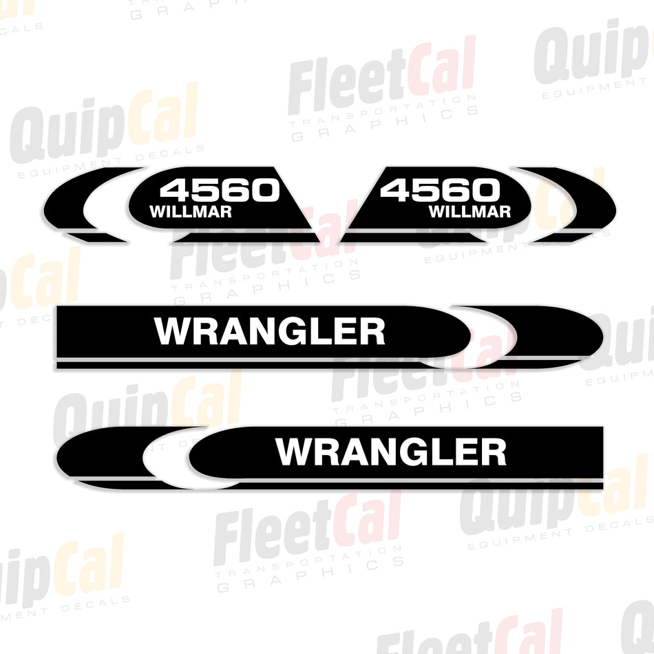 Willmar Wrangler 4560 Wheel Loader Decal Set