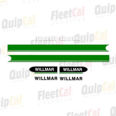 Willmar Fertilizer Spreader Decals