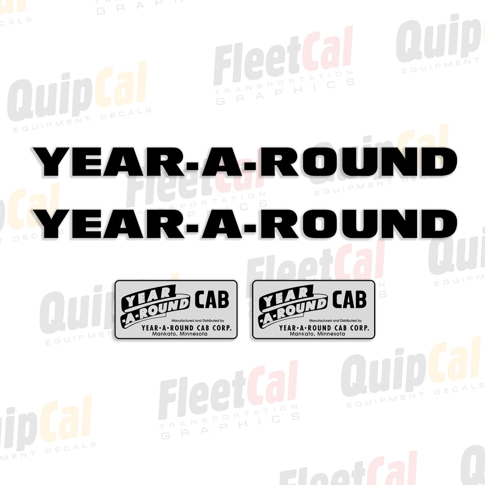 Juego de calcomanías para marcar tractores con tracción en las 4 ruedas Kubota B7100